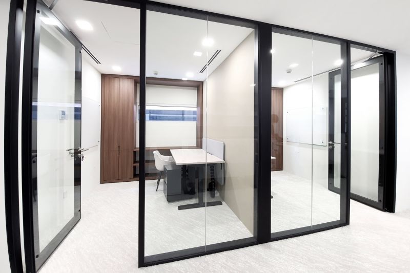 Achieve Modern Office Design with SOLO PLUS Glazed System