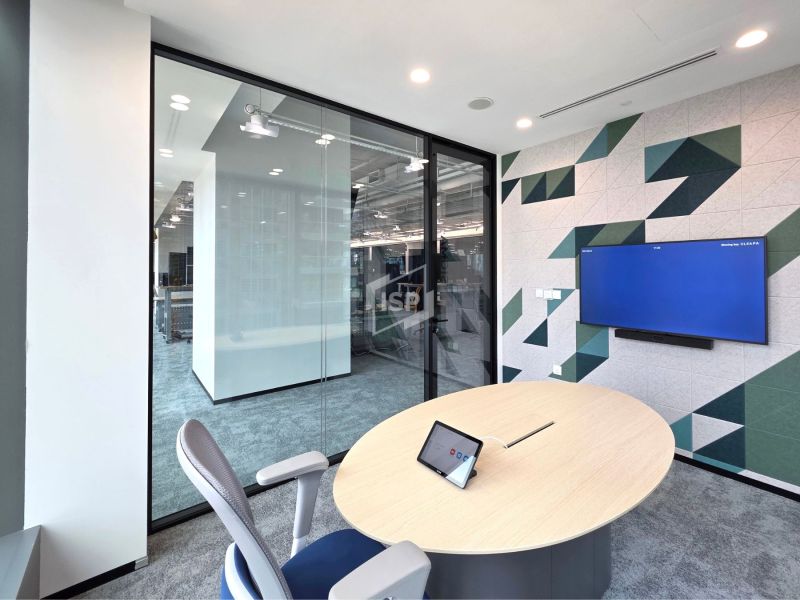 Double Glazed Glass Partition and Door for Meeting Room