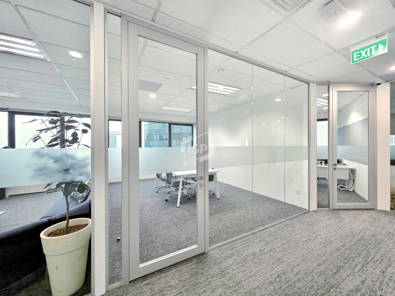 SOLO Framed Door in office setting