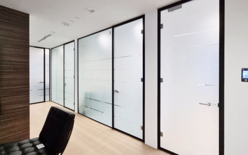 Minimalist Acoustic Solution with SOLO Frameless Door