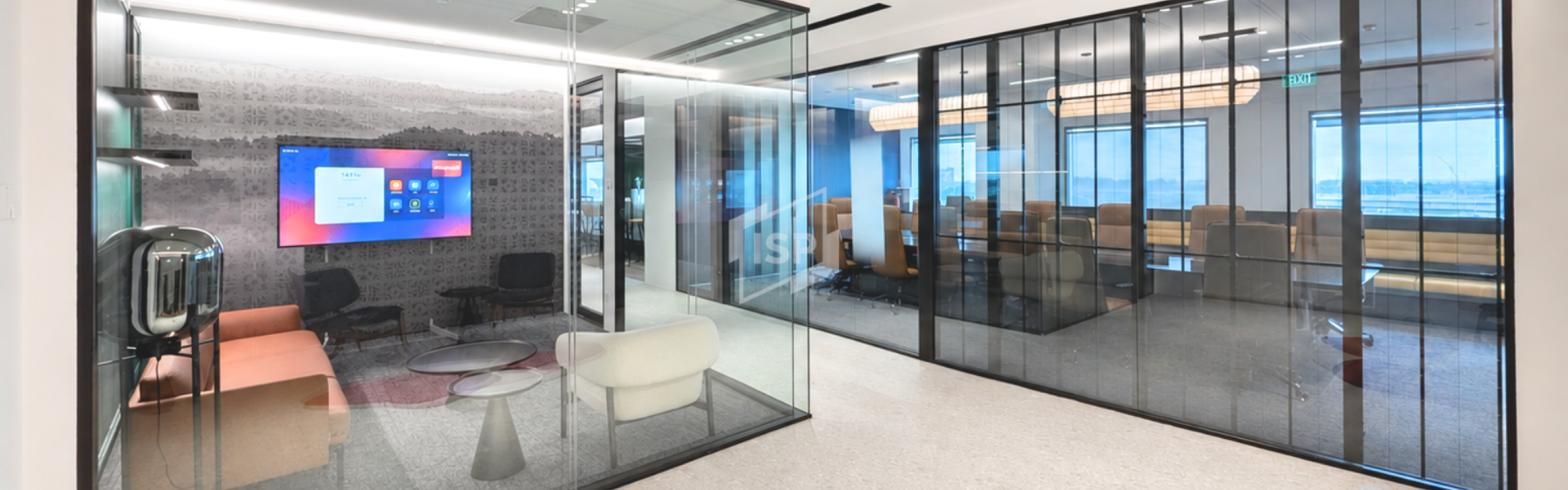 Flexible Office Design with Acoustic Glass Partitions in Singapore