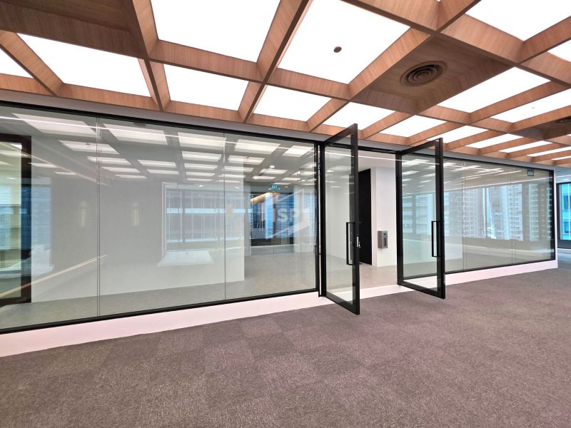 COMO Double Glazed Glass Panel with Doubel Leaf Doors