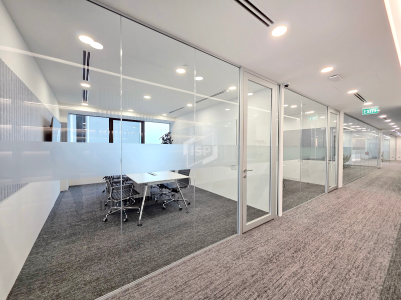 SOLO P30 Glass Panel with Silver Aluminium Frame