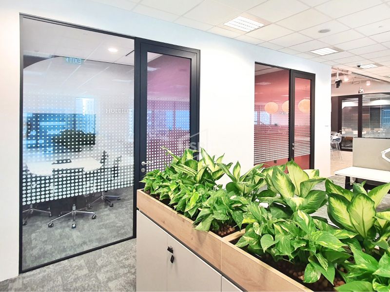 Single Glazed Glass Panel for Office Meeting Room