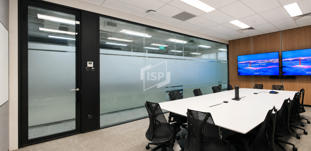 Glass Partition for Meeting Room