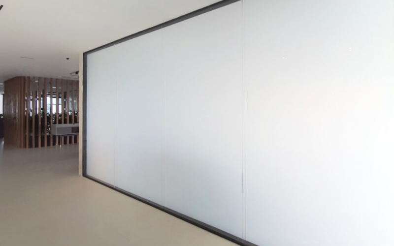 Explore Versatile Workspace Solutions with Switchable Glass