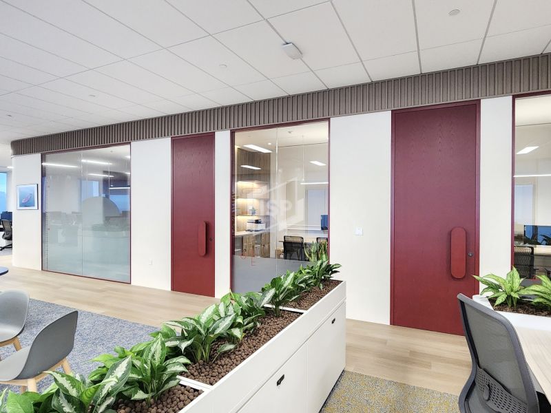 Single Glazed Glass Partition Wall