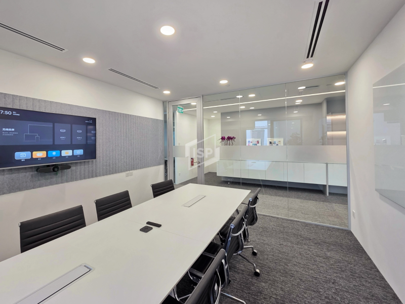 Acoustic Glass Partition for Meeting Room
