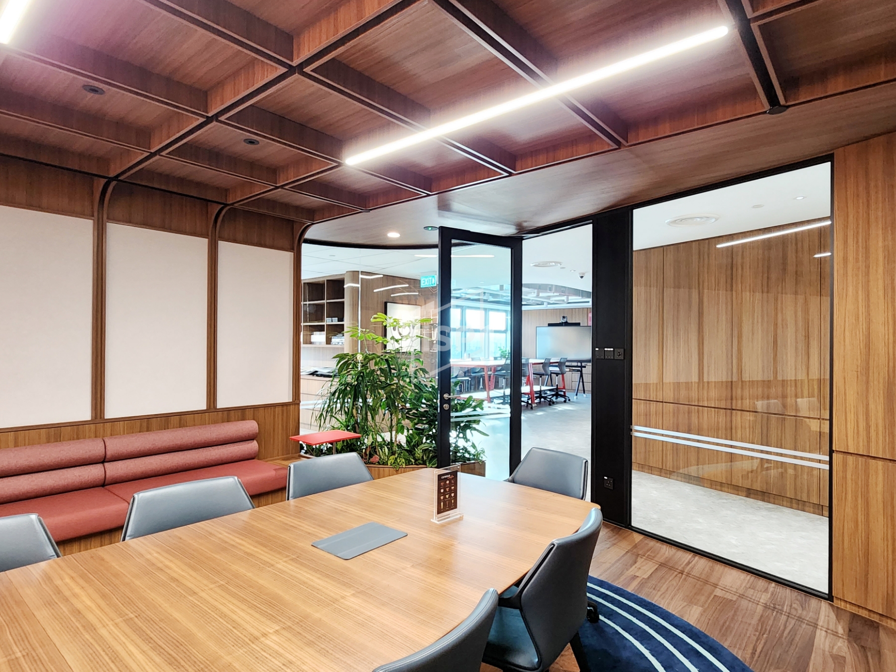 Glass Partition Wall That Shape Purposeful Workspaces