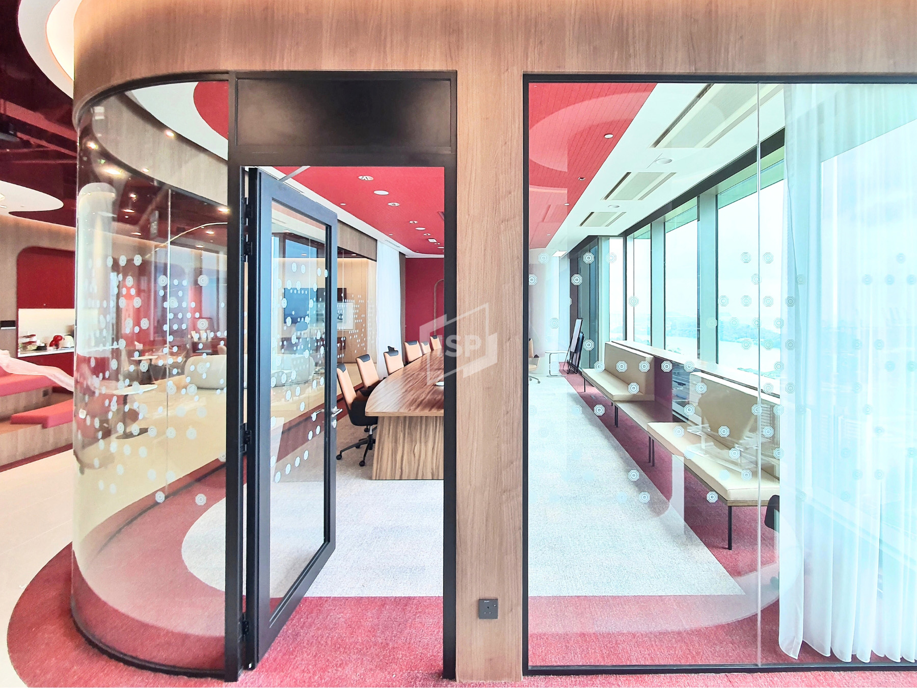 Single Glazed Glass Door and Glass Office Panels