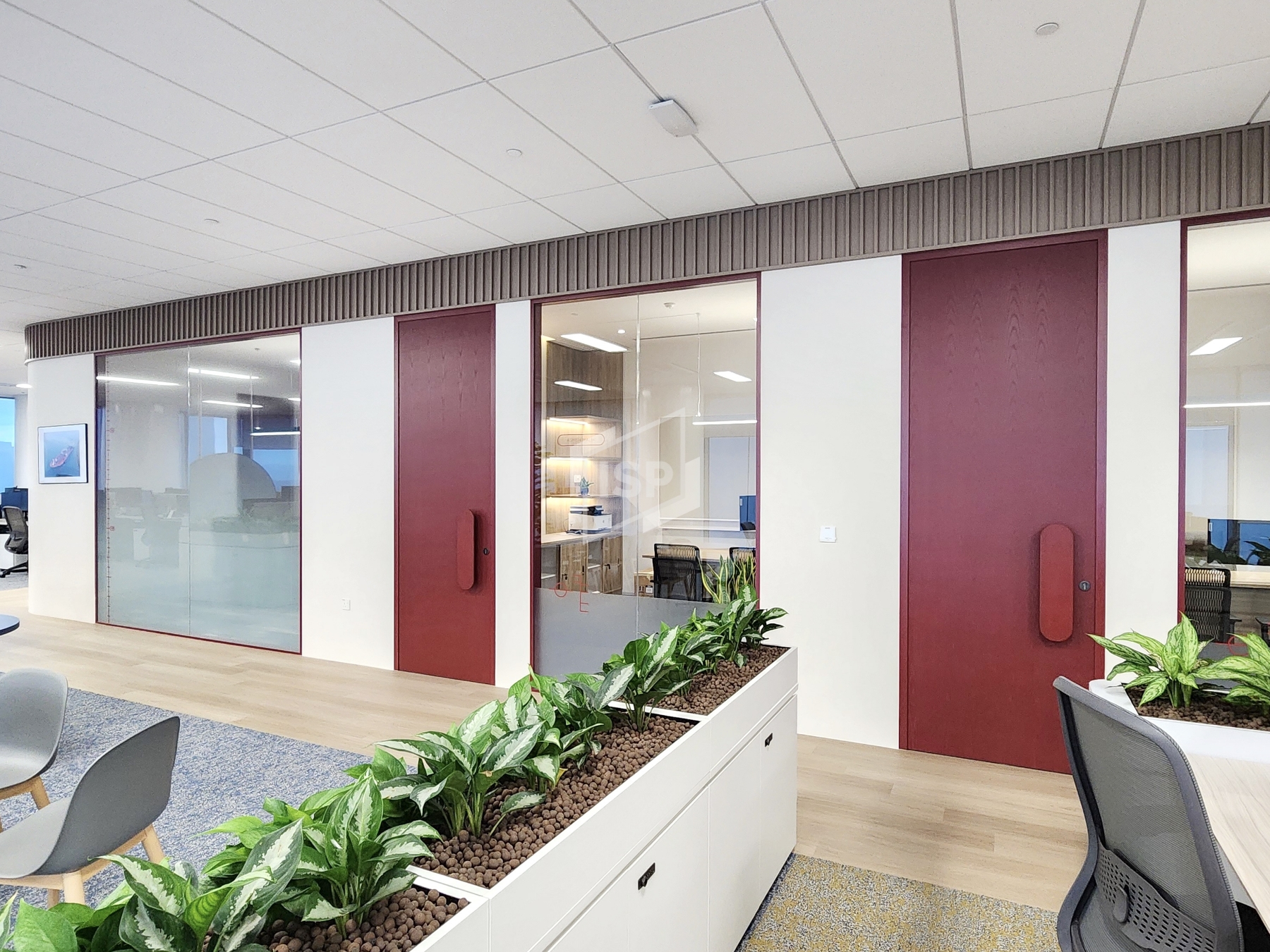 Single Glazed Glass Partition Wall