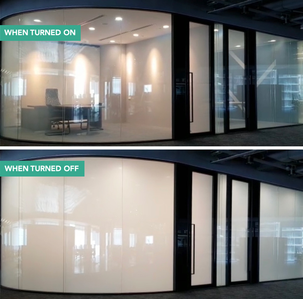 Switchable Smart Glass Function